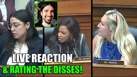 AOC & Marjorie Taylor Greene Catfight In Congress! Finally Something Important. My REAL REACTION!