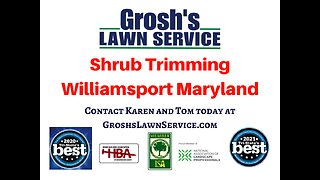 Shrub Trimming Williamsport Maryland Landscape Company