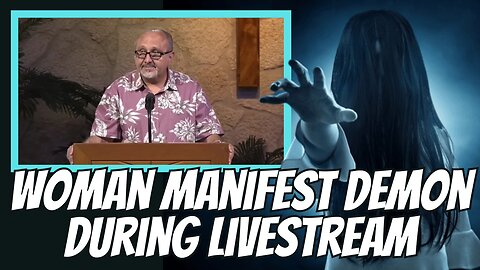 Demon Possessed Woman SCREAMS During Church LIVESTREAM | When Pastor Preaches On The RAPTURE
