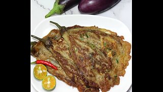 Eggplant Omelette 🍆 ( Tortang talong