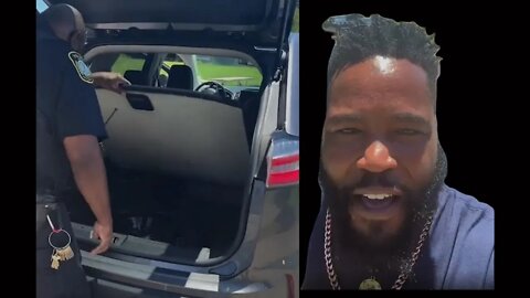 Dr. Umar Johnson Stopped and Searched by Police in South Carolina.