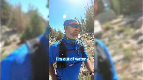 Trail Running on the TAHOE RIM TRAIL near Lake Tahoe, Nevada