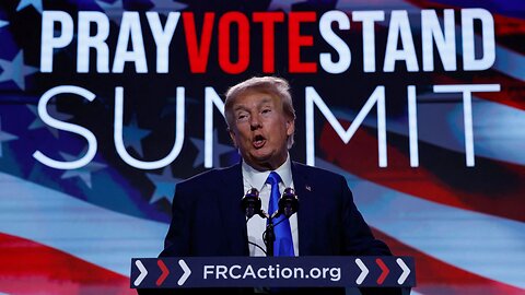Donald Trump Speaks at Pray Vote Stand Summit 2023 - FULL SPEECH