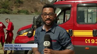 Gov. Valadares: militares dos bombeiros encontram corpo de homem, mas não tem identidade