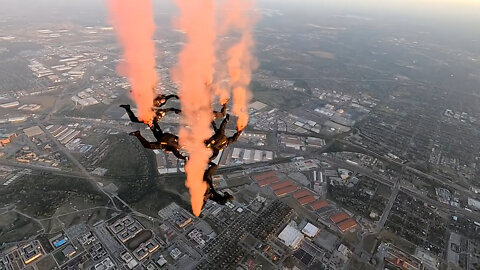 Army Golden Knights jump for Fiesta San Antonio