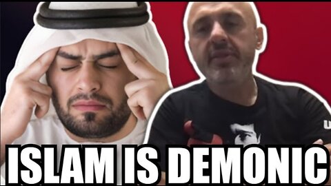 HEATED! Muslim PANICS After Seeing Muhammad Is DEMONIZED✟🙌🏻