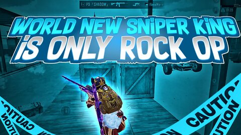 World new real sniper king is back 😈 six fingers claw // pubg mobile / rock Op