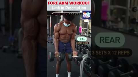 Fore Arm Exercises - Best Workout Fore Arm - #shorts