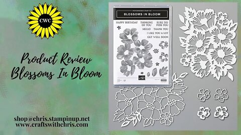 Product Review Blossoms In Bloom from Stampin' Up!
