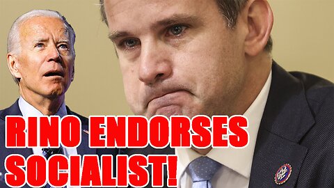 FRAUDULENT "Conservative" Adam Kinzinger ENDORSES Joe Biden to make your lives WORSE!