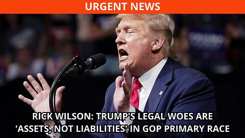 June 27, 20Rick Wilson: Trump's legal woes are 'assets, not liabilities' in GOP primary race23