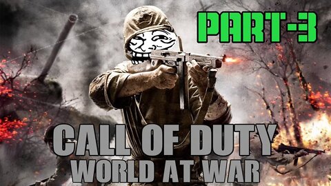 Call Of Duty World At War: Part-3(Hard Landing)