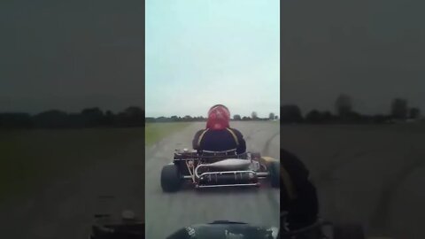 100MPH Kart Crashes! It Won’t Stay on the Damned Track!