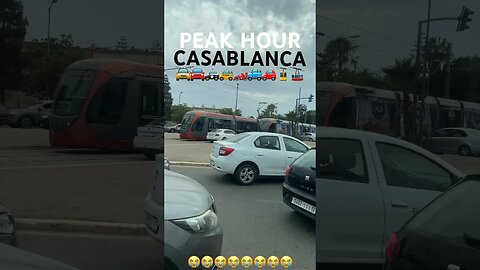 Traffic Jam Casablanca 🇲🇦🔥🚕