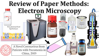 Review of Paper: Electron Microscope Preparation for COVID-19 "Virus"