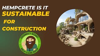 Why hempcrete can be a sustainable construction material and how it can change the game