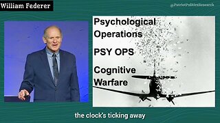 Bill Federer - Psychological and Spiritual Warfare - "SILENCE IS CONSENT."