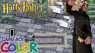 🎮 Let's Play 🎮 Harry Potter Chamber of Secrets GBC - A Ghouly Chain_ The Killer Appliances!