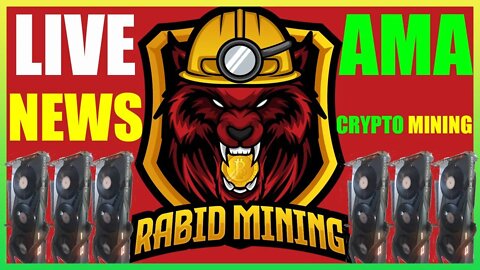 Rabid Mining Live AMA, News #3