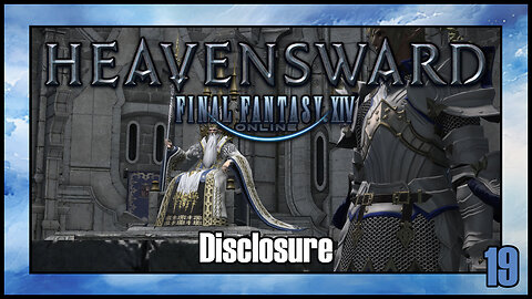 Final Fantasy 14 - Disclosure | Heavensward Main Scenario Quest | 4K60FPS