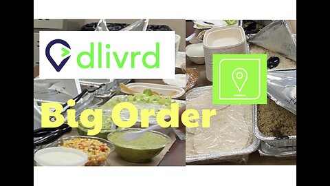 Dlivrd-Large Catering order