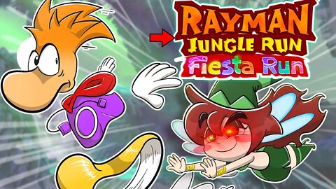 JOGOS do RAYMAN para CELULAR são TIPO SONIC 😵| Rayman Jungle Fiesta Run