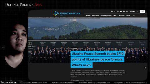 Ukraine Peace Summit is a soft fail