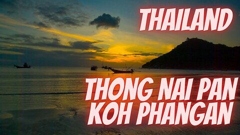 Thong Nai Pan Beach Koh Phangan Thailand ทองนายปาน