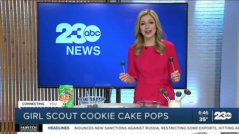 Foodie Friday: Girl Scout cookie cake pops