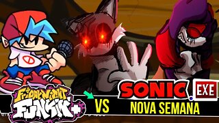 NOVO SONIC.exe no FRIDAY NIGHT FUNKIN | vs Sonic.exe Spring Of Hell #shorts