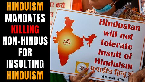 Hinduism Mandates Killing Those Who Insult Hindu Deities