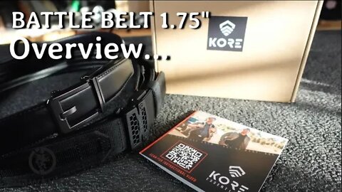 Kore Essentials Micro Adjustment Duty Belt