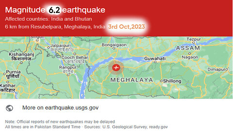 Strong tremors 🌍in North India, Delhi of 6.2 magnitude! #india #earthquake #indiaearthquake #delhi