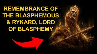 Remembrance of the Blasphemous & Rykard Lord of Blasphemy Boss - Elden Ring