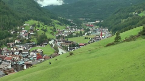 Alps; Sölden with lift view