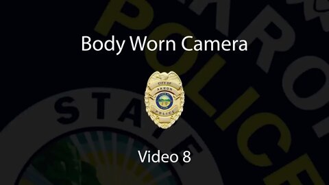Akron police video of Jayland Walker video camera footage