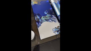 Oh no! How to fix your klutziness in acrylic pouring #art #fixit #oops