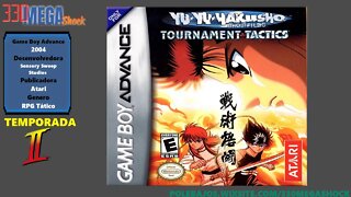 Jogo (QUASE) Completo 58: Yu Yu Hakusho Tournament Tatics (Game Boy advance)