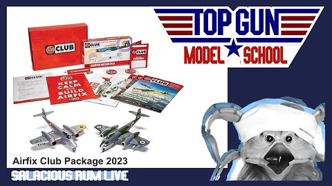 AIRFIX CLUB MEMBERSHIP BOX 2023 - UNBOXING - Top Gun Model School