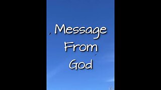 Message from God