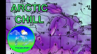 SUBZERO Air Temp Potential Next Week -Great Lakes Weather