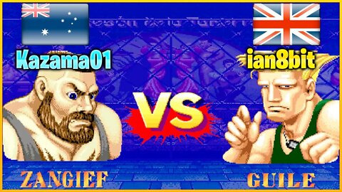 Street Fighter II': Champion Edition (Kazama01 Vs. ian8bit) [Australia Vs. United Kingdom]