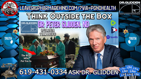 DR GLIDDEN Live 619-431-0334 8.08.24 11am Pac