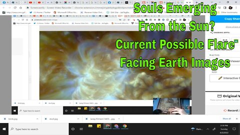 #Souls Emerging From the #Sun During #ClassX Flare ? Is Soul Recycling real? : Apr 3, 2022 3:43 PM