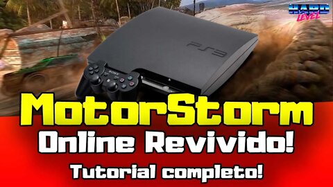 PS3 Online! Motor Storm está com o modo online de volta! Tutorial completo!