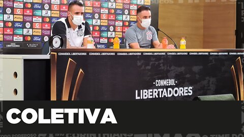 Coletiva pós-vitória do Corinthians sobre o Deportivo Cali