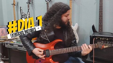 Primeiros Exercícios na Guitarra - 6 Exercícios com 2 Dedos - #Dia 1