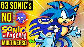 63 SONICS JUNTOS no SONIC DO MEGA DRIVE 😱| SONICVERSO