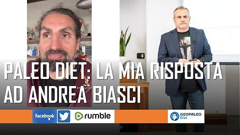 Paleo Diet: la mia Risposta ad Andrea Biasci Project InutiliS