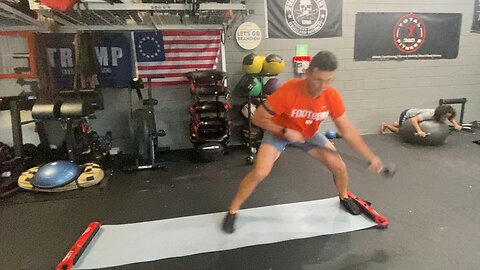 Workout Wednesday: (Mace-Slideboard Slapshot)